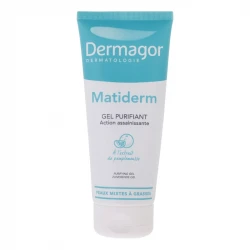 ژل شستشو درماگور مدل Matiderm حجم 200 میلی لیتر