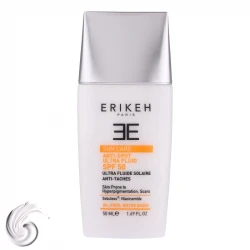 کرم ضد آفتاب بدون رنگ اریکه SPF50 مدل Anti-Spot ‌محافظ UVA،UVB مناسب انواع پوست حجم 50 میلی‌لیتر
