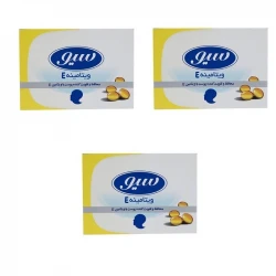 صابون شستشو سیو مدل  8E وزن 125 گرم مجموعه 3 عددی 