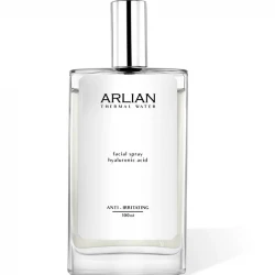 اسپری آبرسان صورت و بدن آرلیان مدل Hyaluronic Acid مناسب برای انواع پوست حجم 100 میلی‌ لیتر