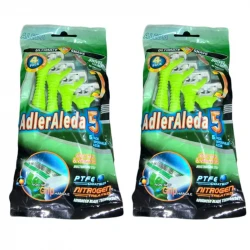 خود تراش ادلر الدا مدل 5 Blade مجموعه 2 عددی