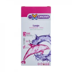 کاندوم ایکس دریم مدل لارگو بسته 12 عددی