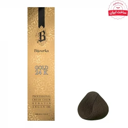رنگ مو بیجورکا شماره 3 حجم 100 میلی لیتر رنگ قهوه ای تیره
