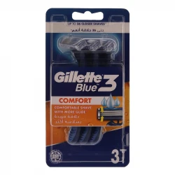 خود تراش ژیلت مدل BLUE3 COMFORT  بسته 3 عددی