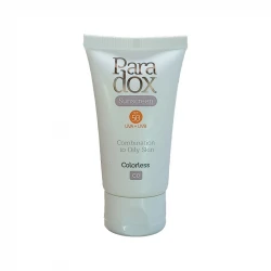 کرم ضد آفتاب بدون رنگ پارادوکس SPF 50 مدل 01 مناسب پوست‌های مختلط و چرب حجم 40 میلی‌لیتر