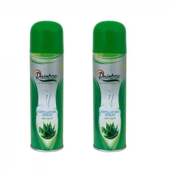 اسپری موبر رینبو مدل آلوئه ورا حجم 200 میلی لیتر مجموعه 2 عددی