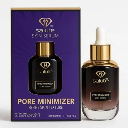 سرم کاهنده منافذ پوست سالوته پرو مدل PORE MINIMIZER سالوته مناسب برای انوع پوست حجم 30میلی لیتر