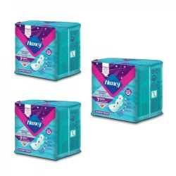  نوار بهداشتی بالدار نازک نانسی مدل MAXI سایز فوق العاده بزرگ سه بسته 7 عددی