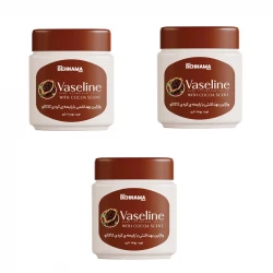 وازلین دست و صورت و لب نوید بهنما دارو مدل کره کاکائو مناسب برای انواع پوست حجم 115 میلی لیتر مجموعه سه عددی