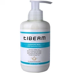 شیر پاک‌کن تیبرم مدل آلوئه ورا مناسب برای پوست خشک و حساس حجم 200 میلی لیتر