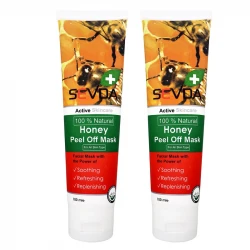  ماسک صورت سودا مدل عسل حجم 100 میلی لیتر مجموعه 2 عددی