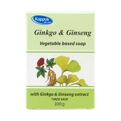 صابون شستشو کاپوس اسکین کر مدل Ginkgo and Ginseng وزن 100 گرم