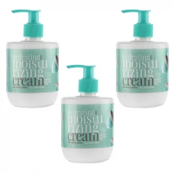 کرم نرم کننده و مرطوب کننده دست و صورت فدک تانیش مدل زیتون مناسب برای انواع پوست حجم 300 میلی لیتر مجموعه 3 عددی