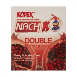کاندوم کدکس مدل Double Pomegranate بسته 3 عددی