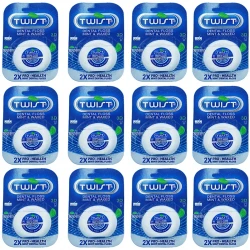 نخ دندان تویست مدل MEF بسته 12 عددی