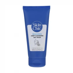 ژل شستشو صورت اسکین شیک مدل Seaweed مناسب برای پوست چرب و مختلط حجم 200 میلی لیتر