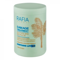 ماسک ترمیم کننده مو رافیا مدل LPP مناسب برای موهای آسیب دیده حجم 1000 میلی‌لیتر