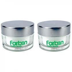 کرم آبرسان صورت فاربن مدل چای سبز برای پوست های چرب و مختلط حجم 50 میلی لیتر مجموعه 2 عددی