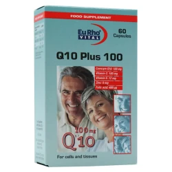 خرید کپسول کیوتن پلاس 100 یوروویتال بسته 60 عددی