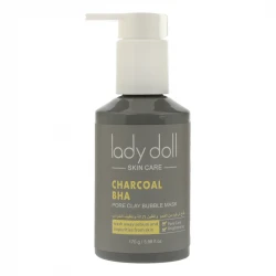 ماسک صورت لیدی دال مدل حبابی خاک رس و ذغال مناسب برای انواع پوست وزن 170 گرم