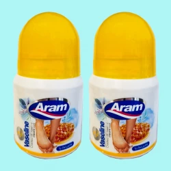 وازلین ترک پا آرام مدل گلیسیرینه وزن 80 گرم مجموعه 2 عددی