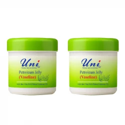  وازلین دست یونی لد مدل آلوکادو حاوی عصاره آلوئه ورا و آووکادو مناسب برای انواع پوست وزن 100 گرم مجموعه دو عددی