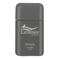عطر جیبی مردانه لمسر مدل Sauvage حجم 25 میلی لیتر