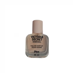 عطر جیبی زنانه پینک ویژوآل مدل VICTORIA SECRET BOMBSHELL حجم 30 میلی لیتر