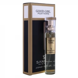 عطر جیبی زنانه صندل مدل گود گرل حجم 25 میلی لیتر