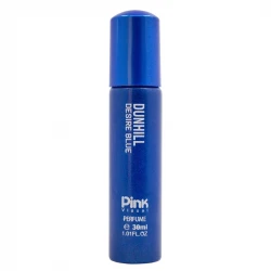 عطر جیبی زنانه پینک ویژوآل مدل Dunhill Desire Blue حجم 30 میلی لیتر