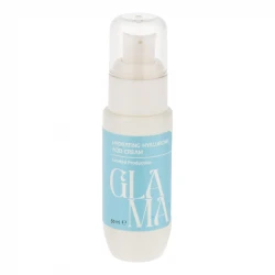 کرم آبرسان صورت گلاما مدل Hyaluronic Acid مناسب برای انواع پوست حجم 50 میلی‌لیتر