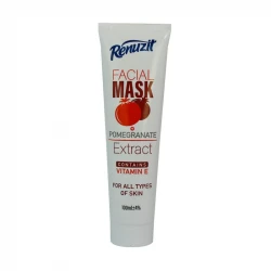 ماسک صورت رینوزیت مدل POMEGRANATE حجم 100 میلی لیتر