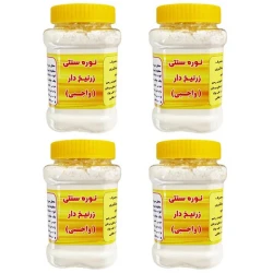 پودر موبر نوره مدل زرنیخ دار وزن 450 گرم بسته 4 عددی