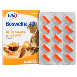خرید کپسول بوسولیا 400 یوروویتال 30 عددی (تسکین درد مفاصل)