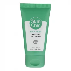 کرم ترمیم کننده روز اسکین شیک مدل Aloe Vera حجم 50 میلی لیتر