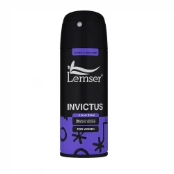 اسپری دئودورانت زنانه لمسر مدل INVICTUS حجم 150 میلی‌لیتر