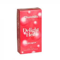 کاندوم چرچیلز مدل DELIGHT HER بسته 12 عددی