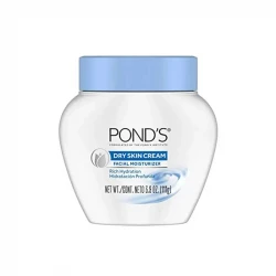 کرم مرطوب کننده پوست پوندز مدل Dry skin Cream مناسب برای پوست معمولی و خشک وزن 111 گرم