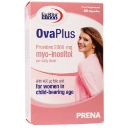 خرید کپسول اوا پلاس یوروویتال بسته 60 عددی