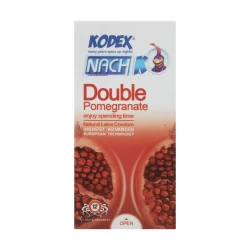 کاندوم کدکس مدل Double Pomegranate بسته 12 عددی