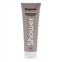 ژل شستشو بدن برگامیا مدل Anti Pollution مناسب انواع پوست حجم 250 میلی لیتر