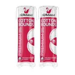 پد پاک‌کننده آرایش صورت نیوساد مدل A02 دو بسته 96 عددی