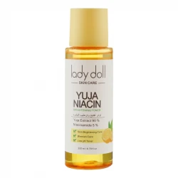 تونر پاک‌کننده  صورت لیدی دال مدل YUJA NIACIN مناسب برای انواع پوست حجم 250 میلی‌لیتر