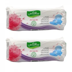 نوار بهداشتی بالدار سافتکس مدل Sensitive مجموعه 2 عددی