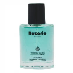 عطر جیبی مردانه وودی سنس مدل Rozario  حجم 30 میلی لیتر