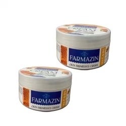 کرم ترمیم کننده دست و صورت فارمازین مدل موم عسل مناسب انواع پوست حجم 200 میلی لیتر مجموعه دو عددی 