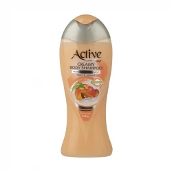 شامپو بدن کرمی اکتیو مدل Peach And Almond مقدار 400 گرم