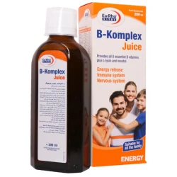 خرید شربت ب کمپلکس یوروویتال 200 میلی لیتر