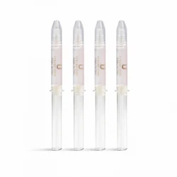 سرم تقویت کننده و ضدپیری پوست لاکچری کوین مدل collagen gel مناسب برای انواع پوست حجم 3 میلی لیتر بسته 4 عددی 