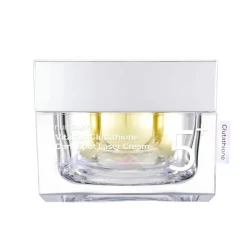 کرم روشن کننده و ضد لک نامبوزین مدل +5 Glutathione  مناسب برای انواع پوست حجم ۵۰ میلی لیتر